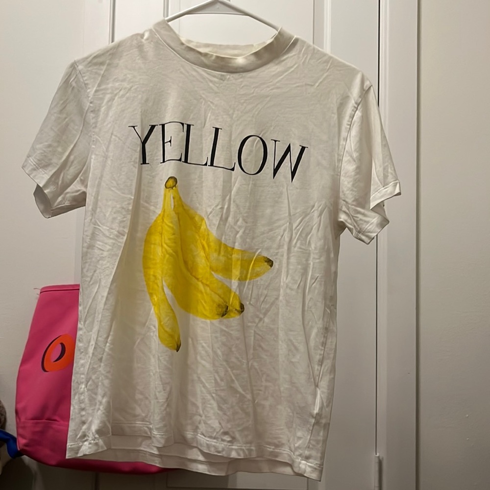 Ganni banana shirt